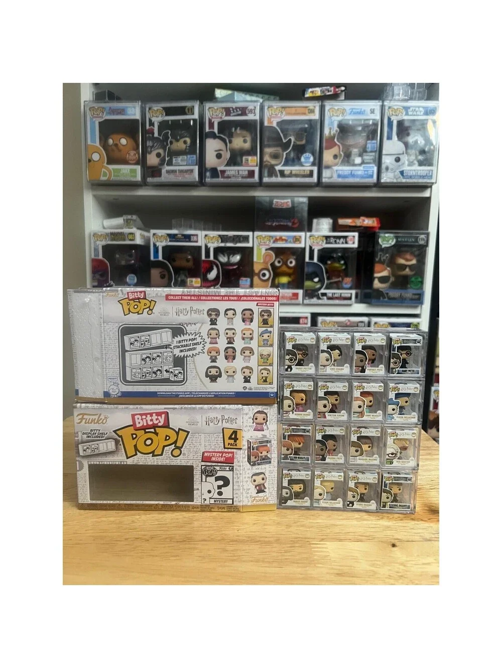 COMPLETE MULTIPACK BITTY SET Harry Potter Goblet Fire Funko Pops W/ ALL 4 CHASES